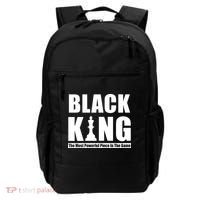Black King The Most Powerful Piece In The Game Backpack thumb 0