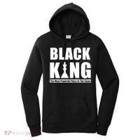 Black King The Most Powerful Piece In The Game Women's Hoodie thumb 0