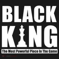 Black King The Most Powerful Piece In The Game Women's Hoodie thumb 2