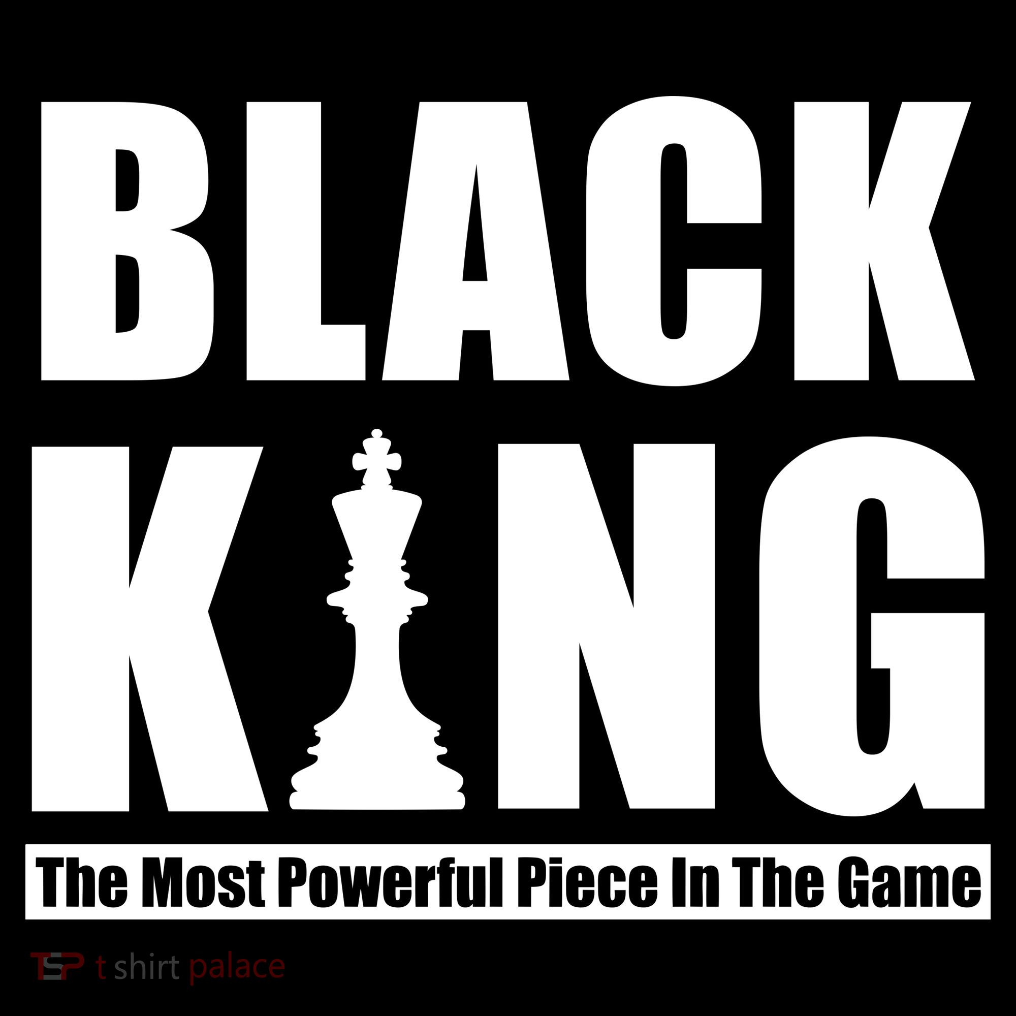 Black King The Most Powerful Piece In The Game Women's Hoodie