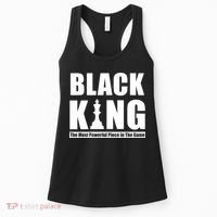 Black King The Most Powerful Piece In The Game Women's Tank Top thumb 0