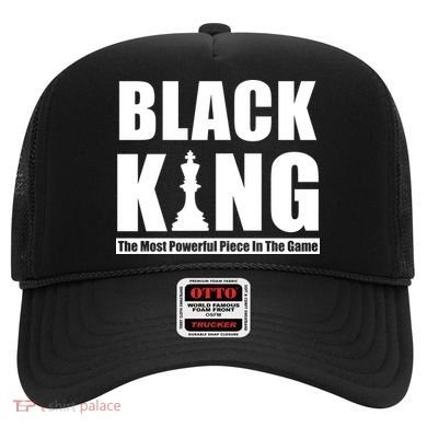Black King The Most Powerful Piece In The Game Hat