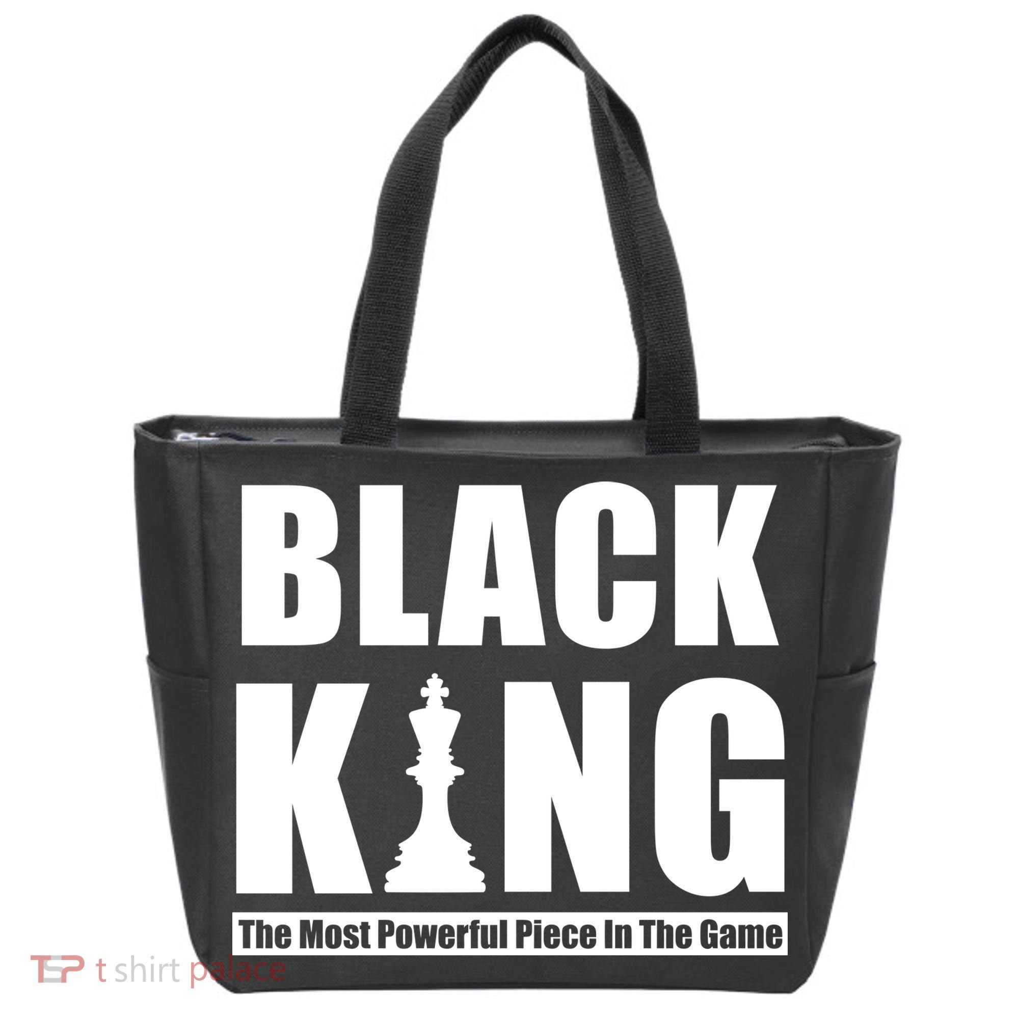 Black King The Most Powerful Piece In The Game Tote Bag