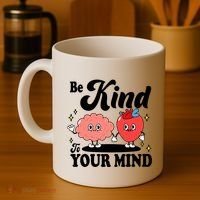 Be Kind To Your Mind Mental Health Awareness Coffee Mug thumb 4