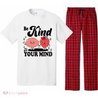 Be Kind To Your Mind Mental Health Awareness Pajama Set thumb 0