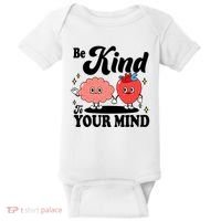Be Kind To Your Mind Mental Health Awareness Baby Bodysuit thumb 0