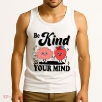 Be Kind To Your Mind Mental Health Awareness Tank Top thumb 3