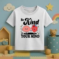 Be Kind To Your Mind Mental Health Awareness Toddler T-Shirt thumb 3