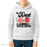 Be Kind To Your Mind Mental Health Awareness Kids Hoodie thumb 4