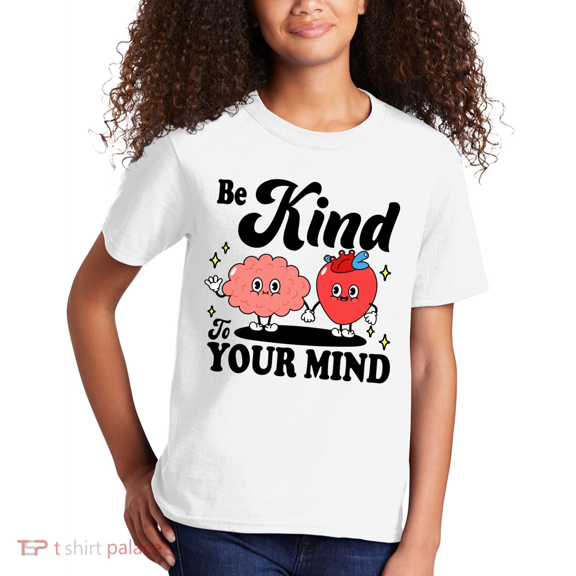 Be Kind To Your Mind Mental Health Awareness Kids T-Shirt