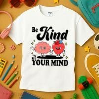 Be Kind To Your Mind Mental Health Awareness Kids T-Shirt thumb 3
