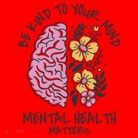 Be Kind To Your Mind Mental Health Matters Santa Hat thumb 1