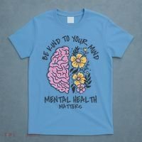 Be Kind To Your Mind Mental Health Matters T-Shirt thumb 4