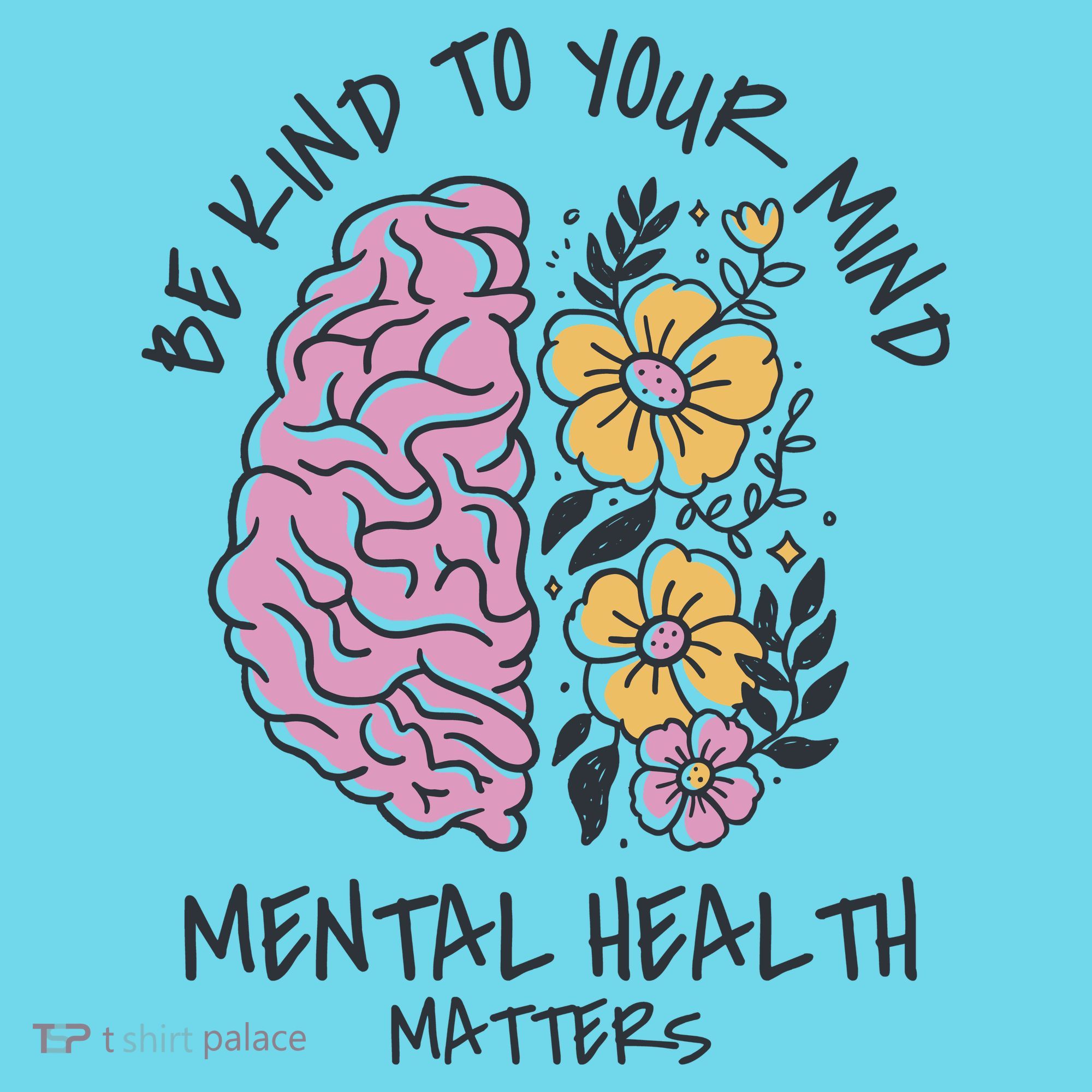 Be Kind To Your Mind Mental Health Matters Kids Long Sleeve Shirt