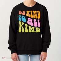 Be Kind To All Kind Quote Retro Women's Sweatshirt thumb 0
