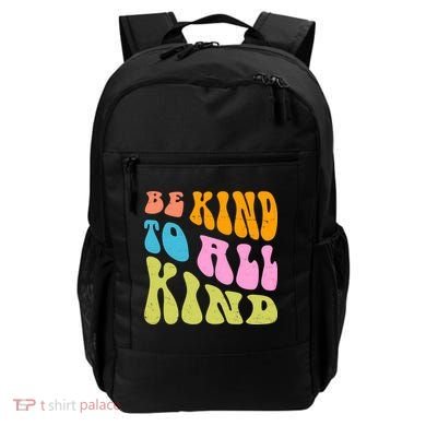 Be Kind To All Kind Quote Retro Backpack