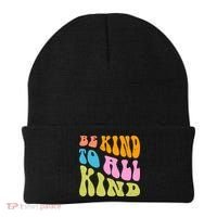 Be Kind To All Kind Quote Retro Beanie thumb 0