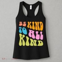 Be Kind To All Kind Quote Retro Women's Tank Top thumb 3