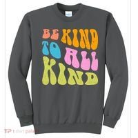 Be Kind To All Kind Quote Retro Sweatshirt thumb 0