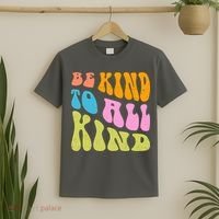 Be Kind To All Kind Quote Retro T-Shirt thumb 2