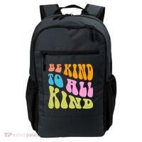 Be Kind To All Kind Quote Retro Backpack thumb 0