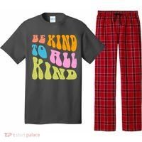 Be Kind To All Kind Quote Retro Pajama Set thumb 0