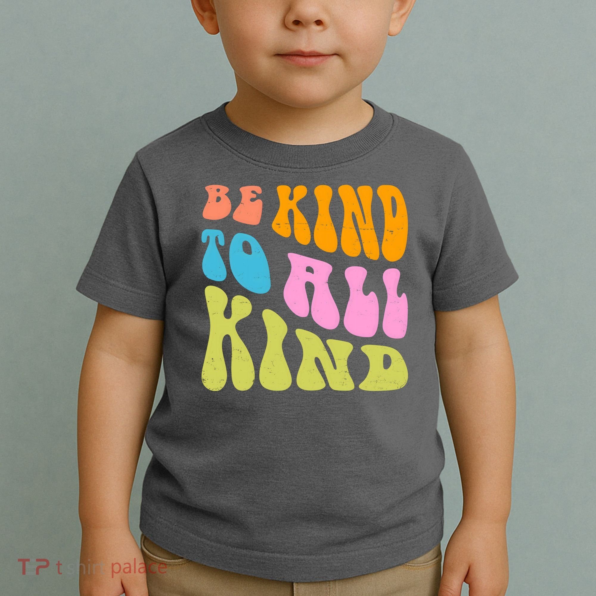 Be Kind To All Kind Quote Retro Toddler T-Shirt