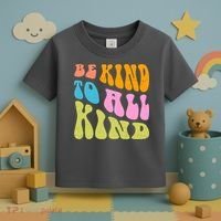 Be Kind To All Kind Quote Retro Toddler T-Shirt thumb 3