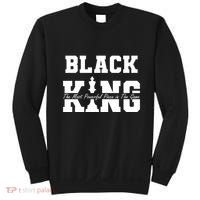 Black King The Most Powerful Piece In The Game Black History Sweatshirt thumb 0