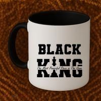 Black King The Most Powerful Piece In The Game Black History Coffee Mug thumb 2