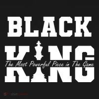 Black King The Most Powerful Piece In The Game Black History Mousepad thumb 1