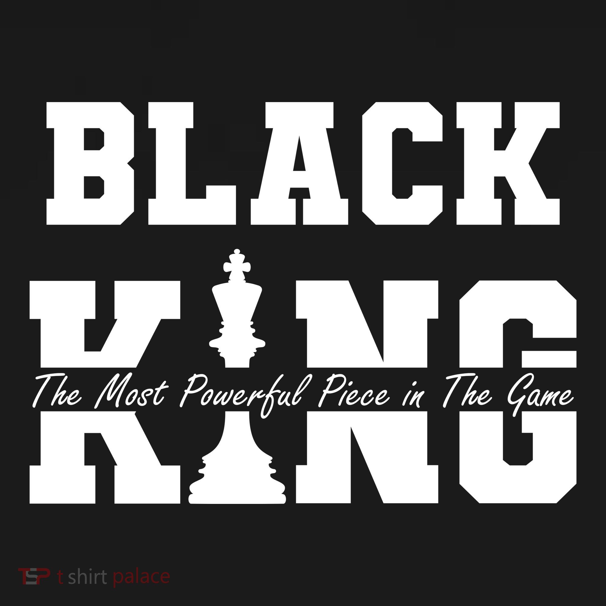 Black King The Most Powerful Piece In The Game Black History Mousepad