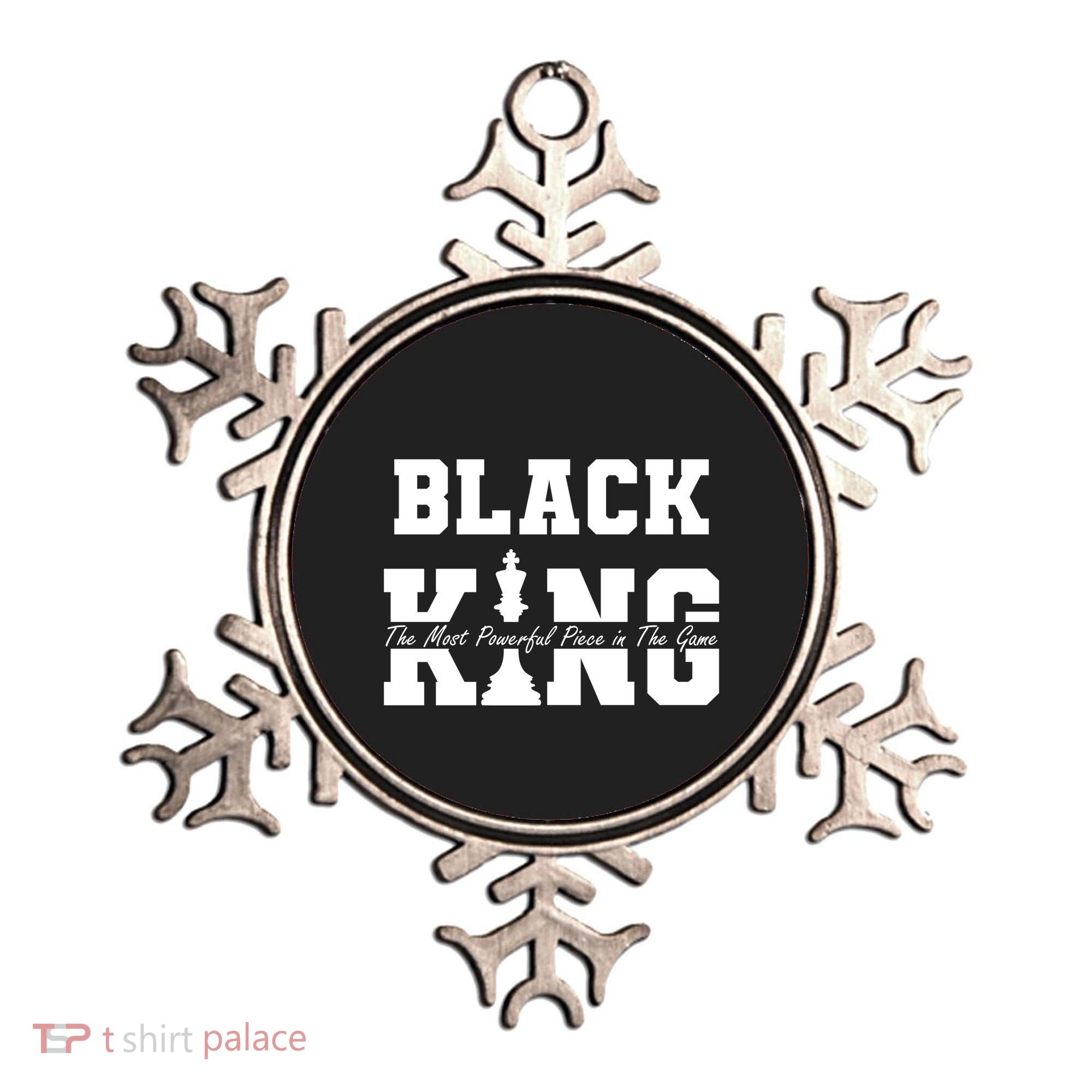 Black King The Most Powerful Piece In The Game Black History Ornament