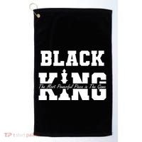 Black King The Most Powerful Piece In The Game Black History Golf Towel thumb 0