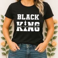Black King The Most Powerful Piece In The Game Black History Women's T-Shirt thumb 2
