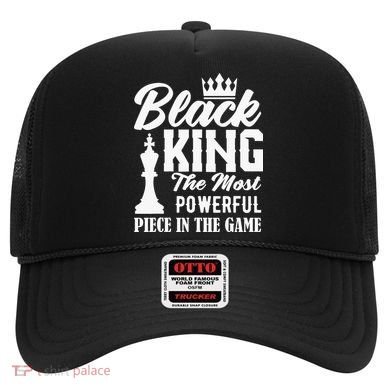 Black King The Most Powerful Piece in The Game Hat