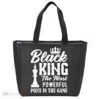 Black King The Most Powerful Piece in The Game Tote Bag thumb 0