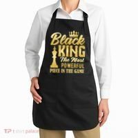 Black King The Most Powerful Piece in The Game Apron thumb 2