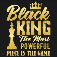Black King The Most Powerful Piece in The Game Sweatshirt thumb 3