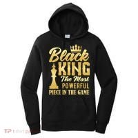 Black King The Most Powerful Piece in The Game Women's Hoodie thumb 0