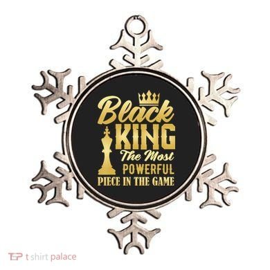 Black King The Most Powerful Piece in The Game Ornament