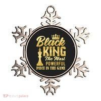 Black King The Most Powerful Piece in The Game Ornament thumb 0