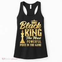 Black King The Most Powerful Piece in The Game Women's Tank Top thumb 0