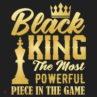 Black King The Most Powerful Piece in The Game Hat thumb 2
