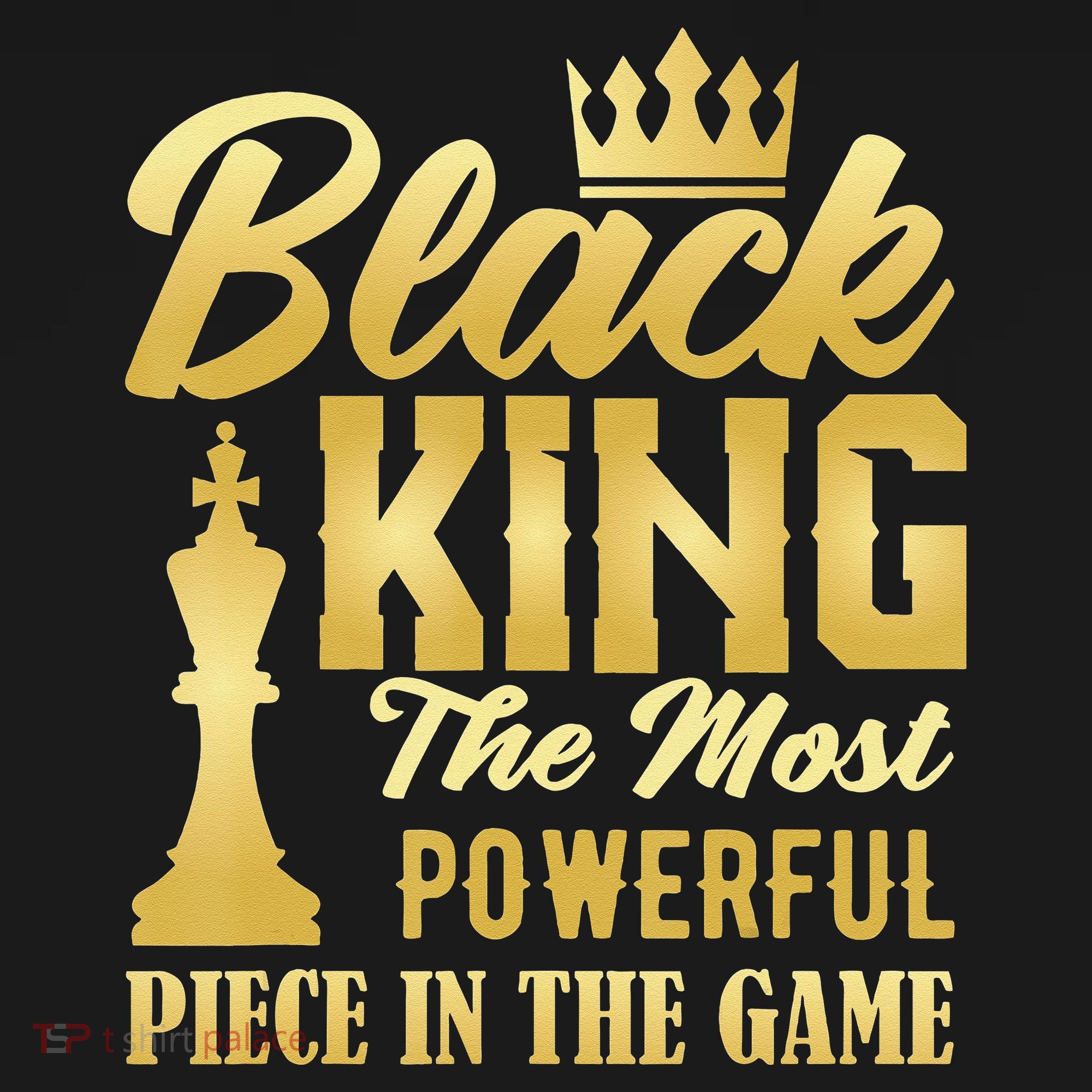 Black King The Most Powerful Piece in The Game Visor