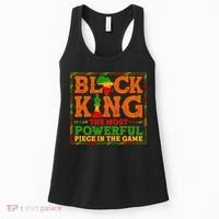 Black King The Most Powerful Piece In The Game Celebrate Black History Women's Tank Top thumb 0