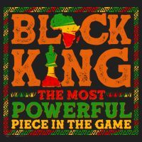 Black King The Most Powerful Piece In The Game Celebrate Black History Hat thumb 2