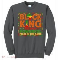 Black King The Most Powerful Piece In The Game Celebrate Black History Sweatshirt thumb 0