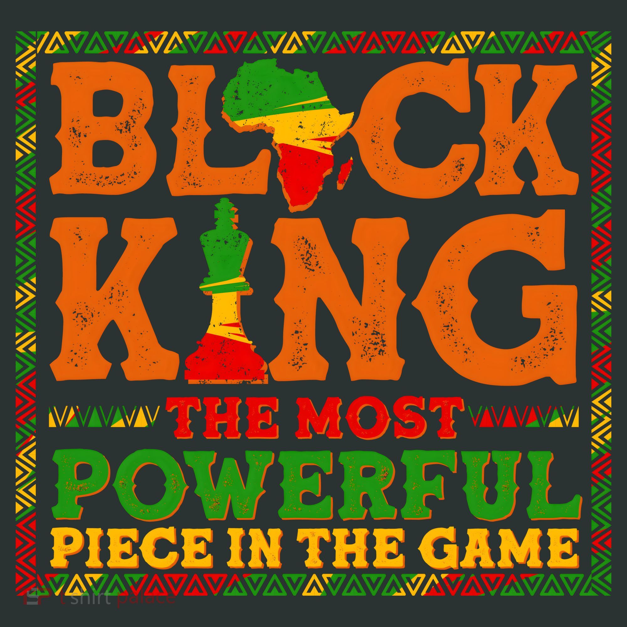 Black King The Most Powerful Piece In The Game Celebrate Black History Baby Bodysuit