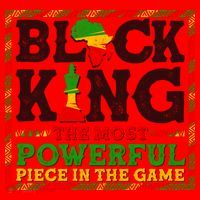 Black King The Most Powerful Piece In The Game Celebrate Black History Santa Hat thumb 1
